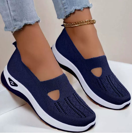 Dames Comfortabele Orthopedische Ballerina Sneakers voor Dagelijks Gebruik