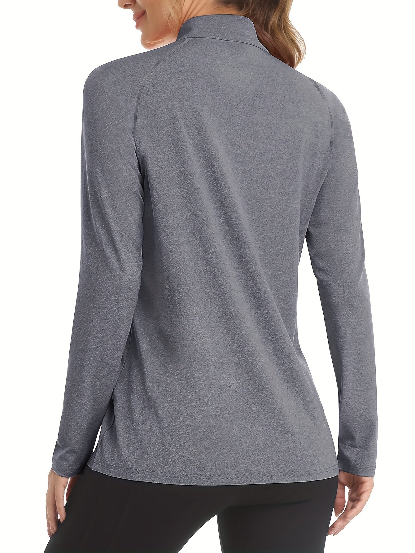 Dames Sportshirt Lange Mouwen Trainingsshirt Nadira