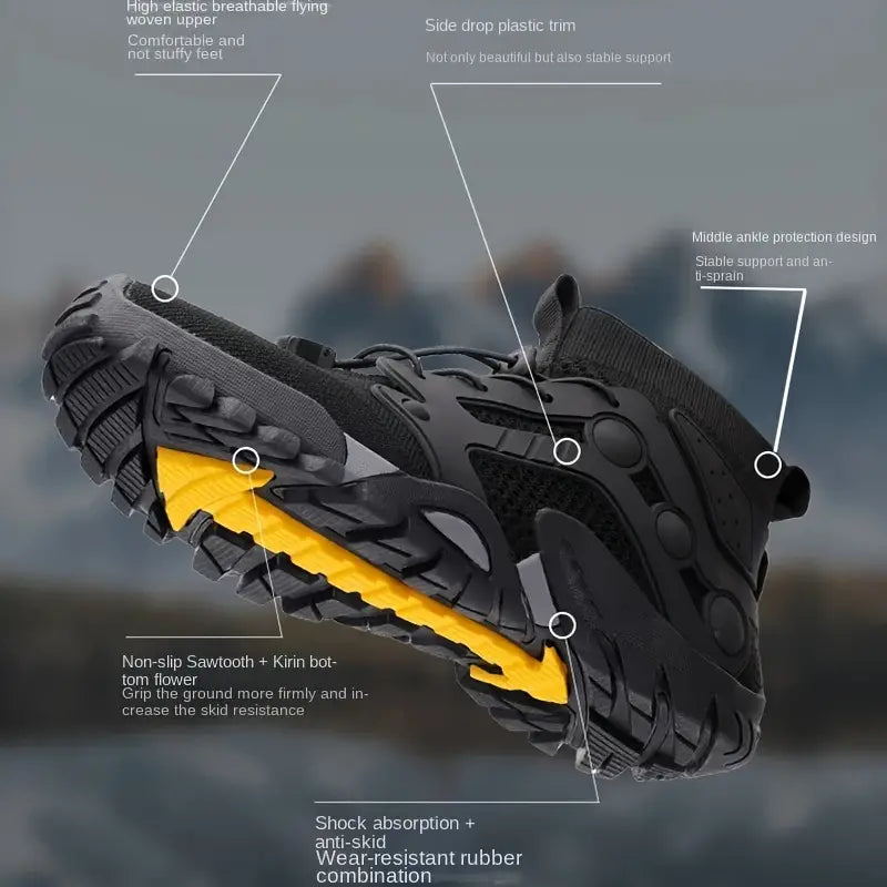 Lichte Heren Loopschoenen TrailFlex Barefoot Stijl