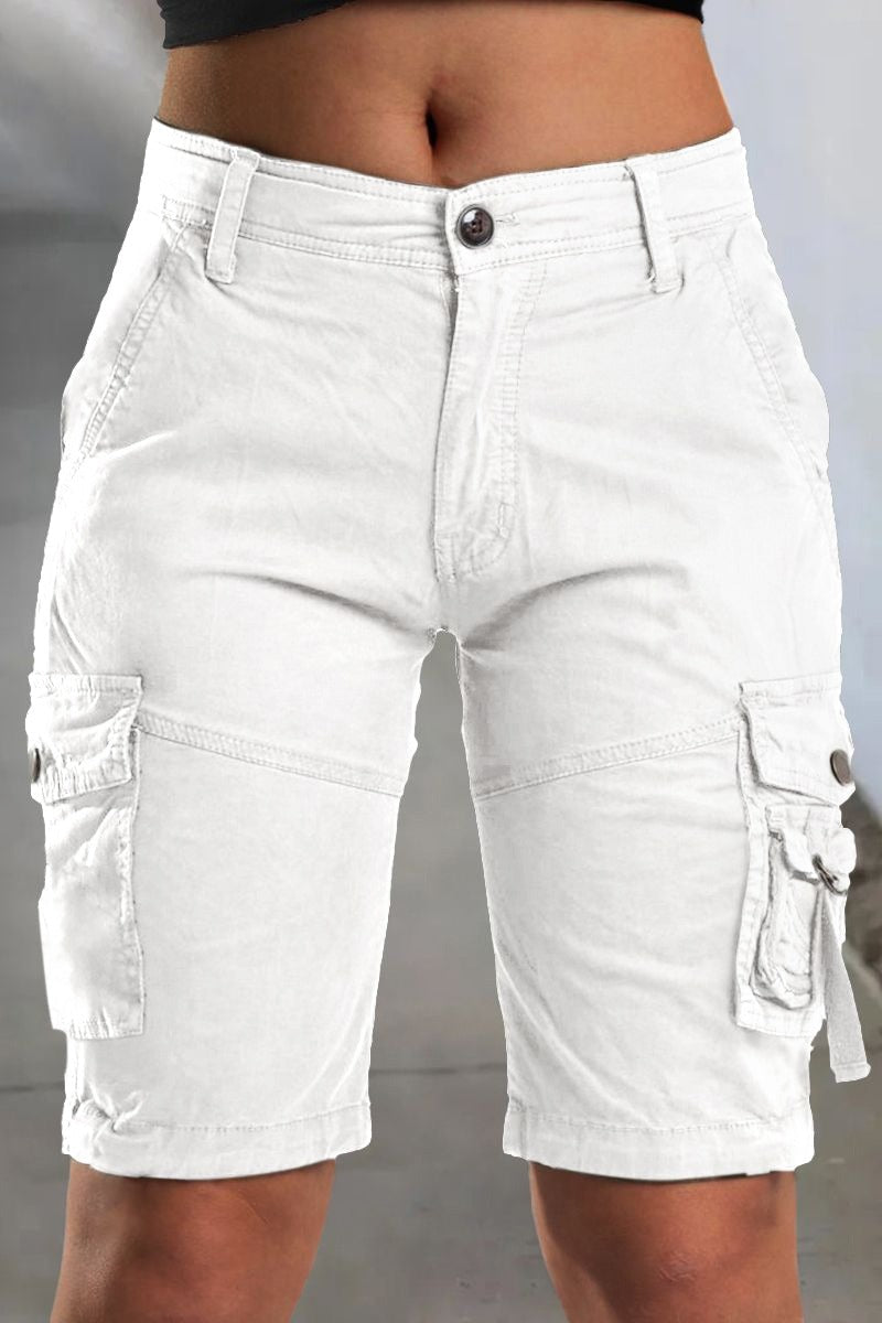 Dames Cargoshorts Zakken Comfortabel Zomer - Mode Vibes