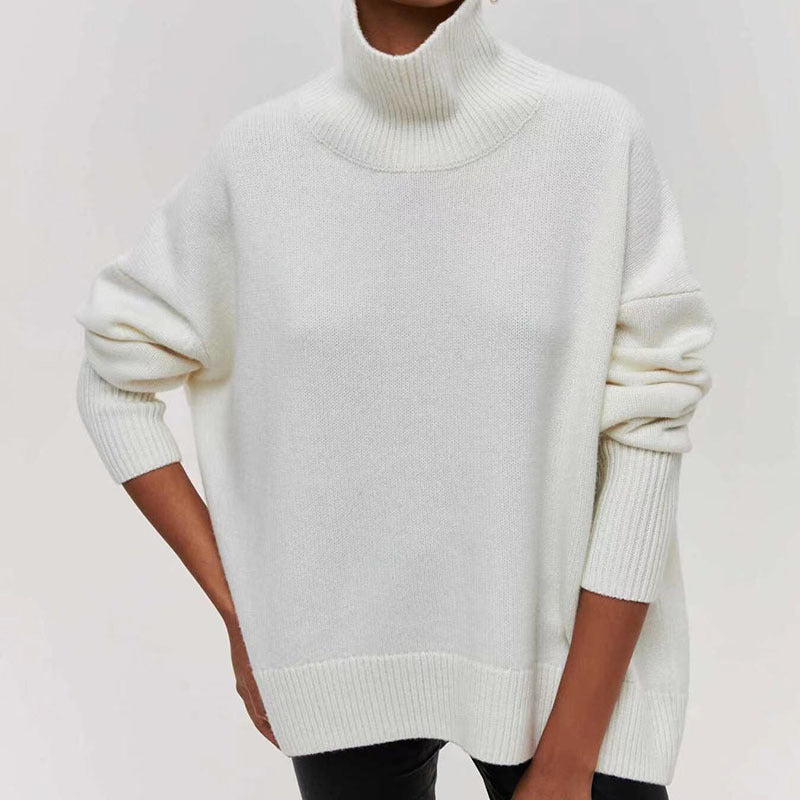 Dames Coltrui Trendy Zacht Elegante Rond Hals