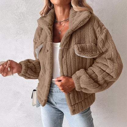 Dames Teddyjas Warm en Zacht Bora