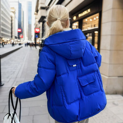 Dames Pufferjas Warm en Gewatteerd met Capuchon en Trendy Zaken