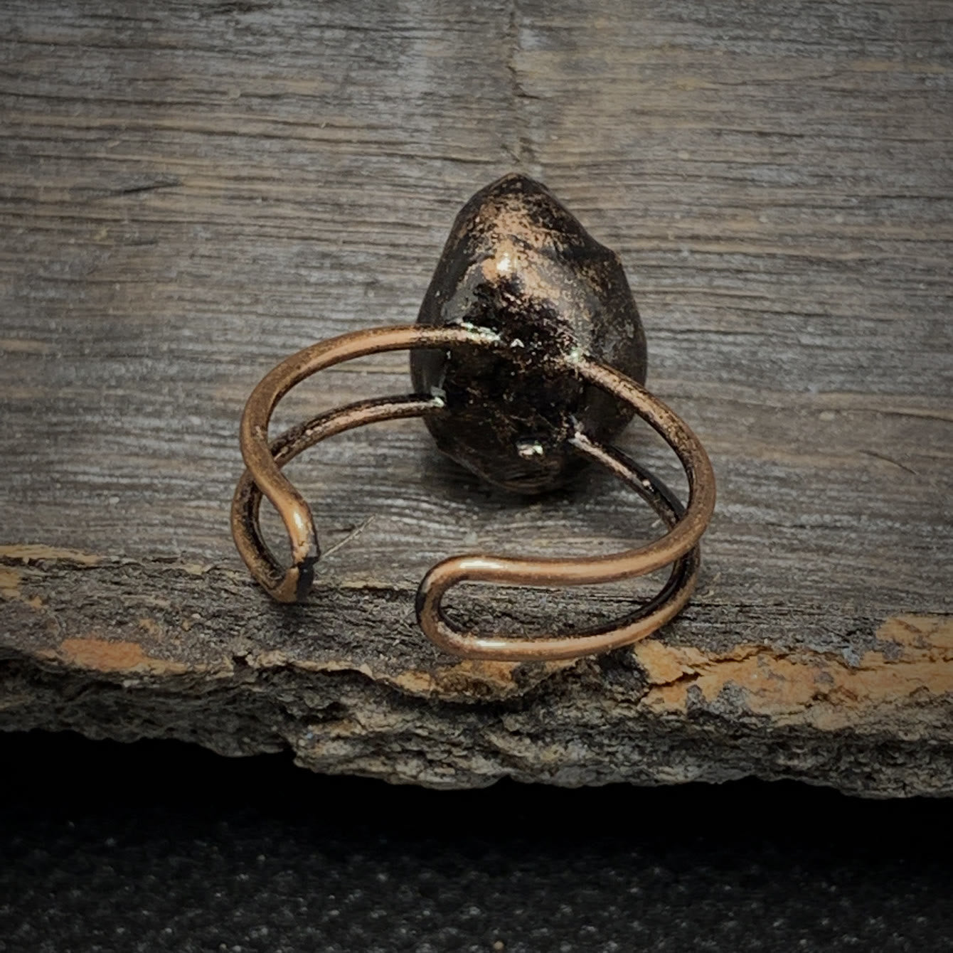 Natuurlijke Geboortesteen Ring Selina Zilver Kleur