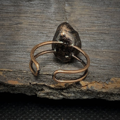 Natuurlijke Geboortesteen Ring Selina Zilver Kleur