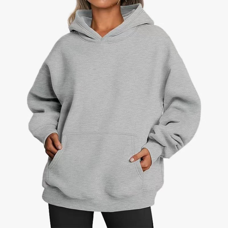 Dames Hoodie Oversized met Kangaroo Zakken Zacht en Casual