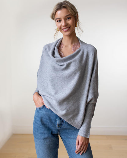 Dames Trui Off-Shoulder Trendy Casual