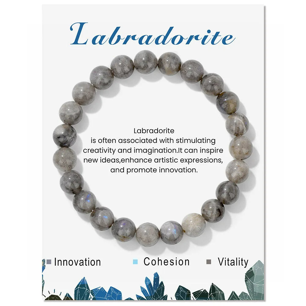 Kristal Armband Natuursteen Energie Sieraden Aria