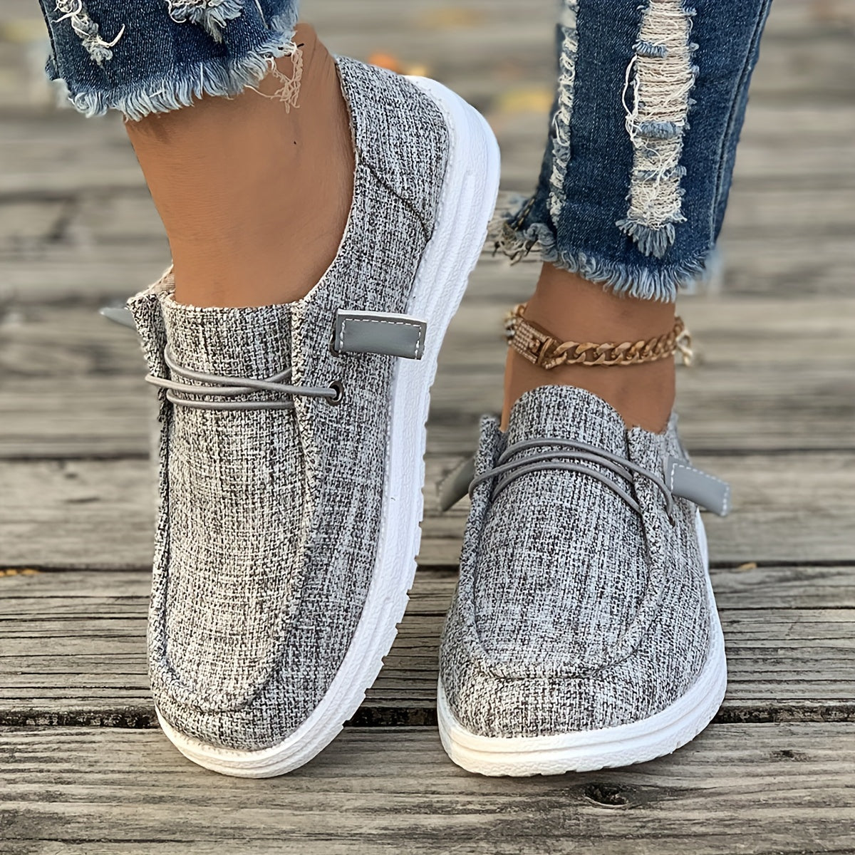 Dames Instappers Casual Leer Zwart Comfortabele Schoenen