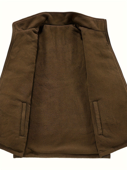 Emiliano | Cardigan reversibile senza maniche