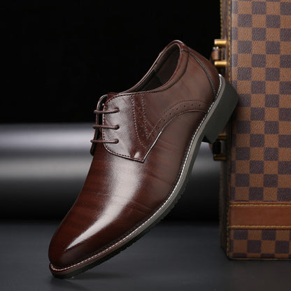 Heren Veterschoenen Brogue Stijlvol en Elegent