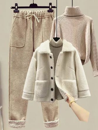 Dames Winterset Warm 3-Delig - Mode Vibes