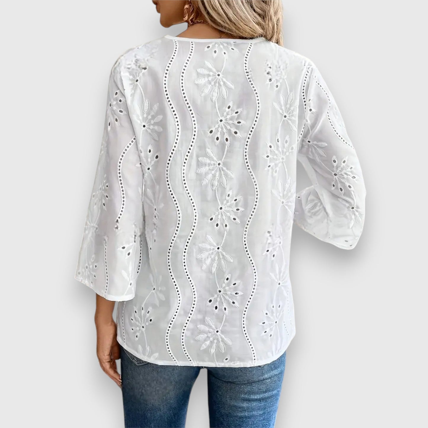 Dames Blouse Lichtgewicht Losse Pasvorm