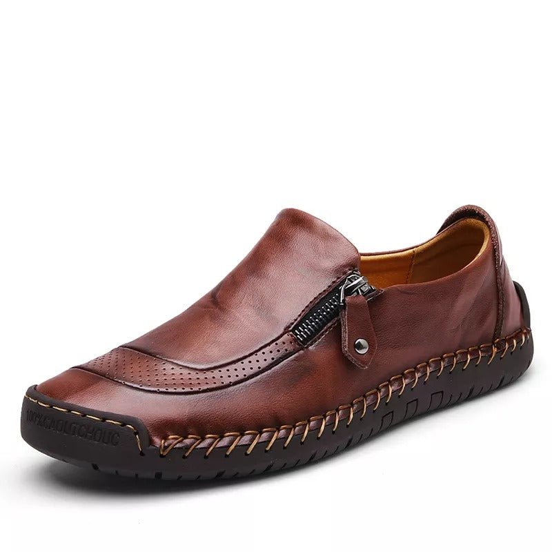 Leren Herenschoenen Klassiek Design - Mode Vibes
