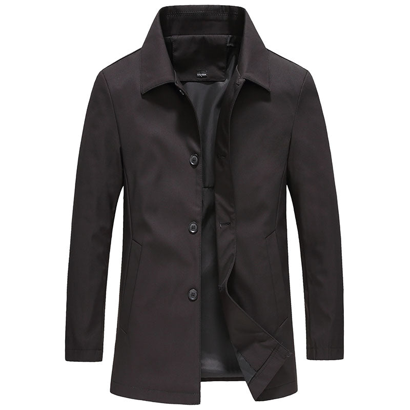 Waterdichte Fleece Lange Jas Warm en Winddicht - Mode Vibes