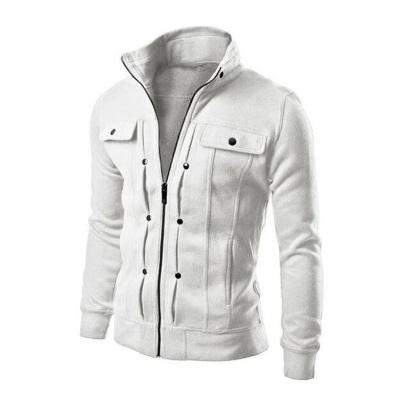 Wintervest Heren Met Kraag Warm en Waterdicht - Mode Vibes
