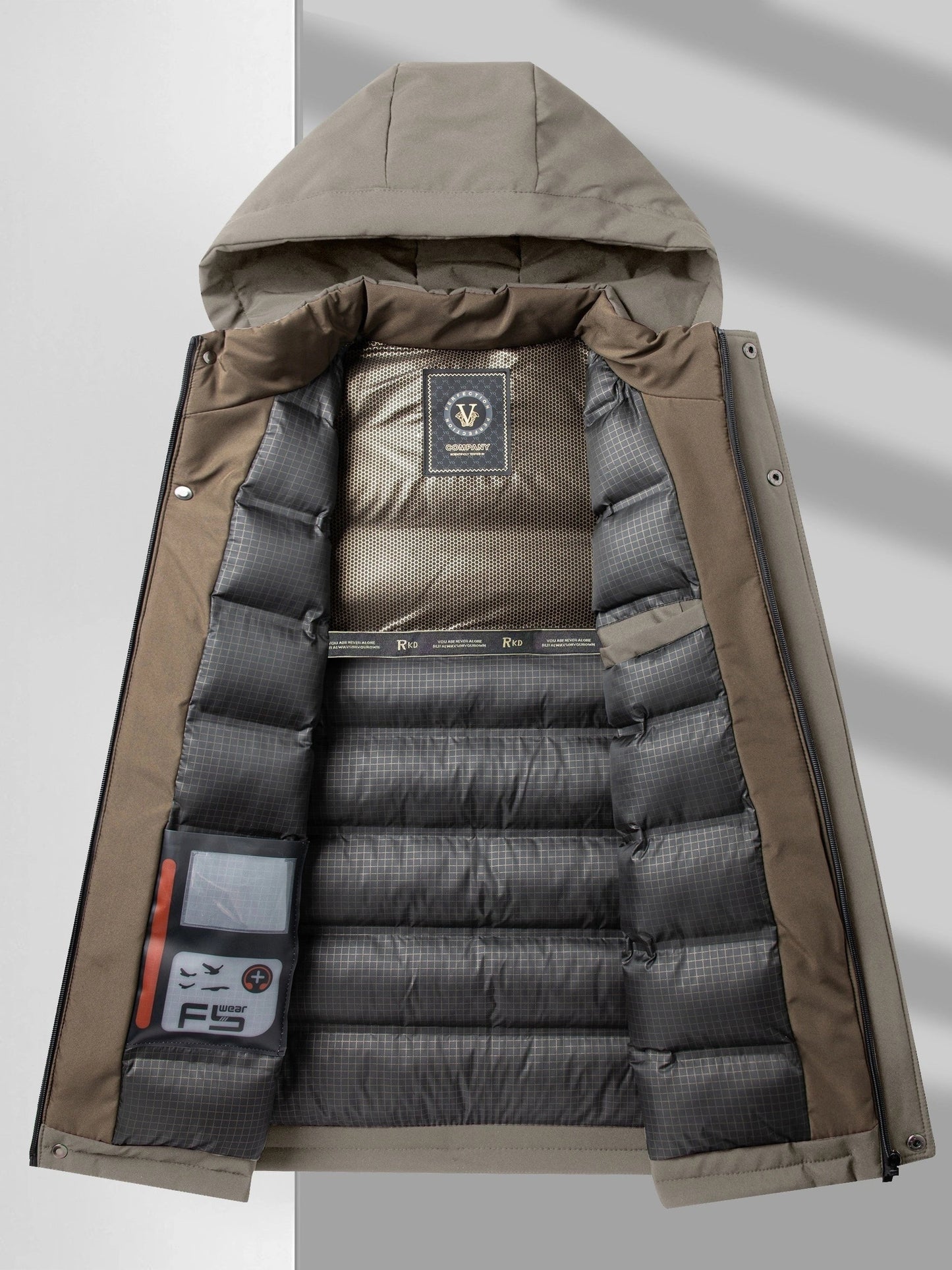 Waterdichte Herenjas Extra Warm Regular Fit