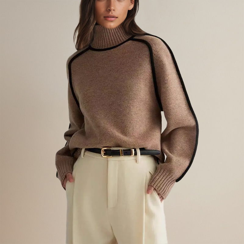 Luxe Damestrui – Elegante Gebreide Jumper met Tijdloos Design
