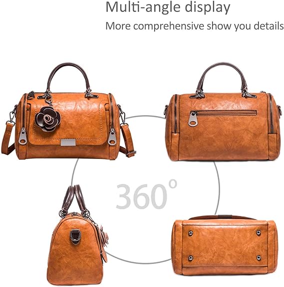 Dahlia Boston Tas | Stijlvolle Schouder Tas voor Dames