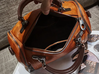 Dahlia Boston Tas | Stijlvolle Schouder Tas voor Dames