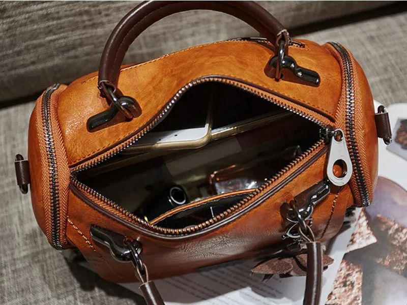 Dahlia Boston Tas | Stijlvolle Schouder Tas voor Dames