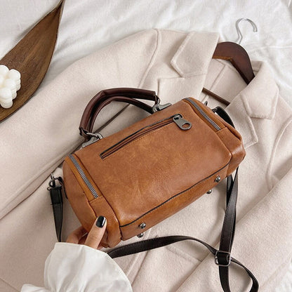 Dahlia Boston Tas | Stijlvolle Schouder Tas voor Dames