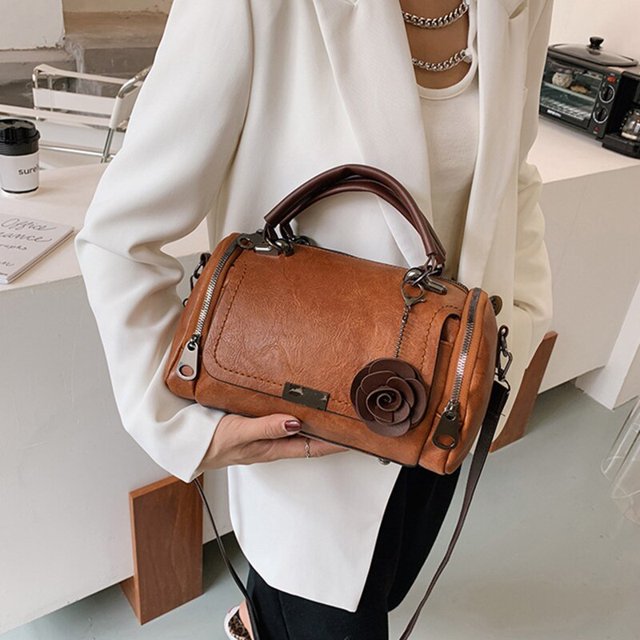 Dahlia Boston Tas | Stijlvolle Schouder Tas voor Dames