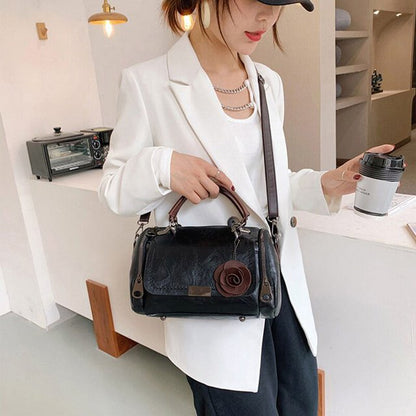 Dahlia Boston Tas | Stijlvolle Schouder Tas voor Dames
