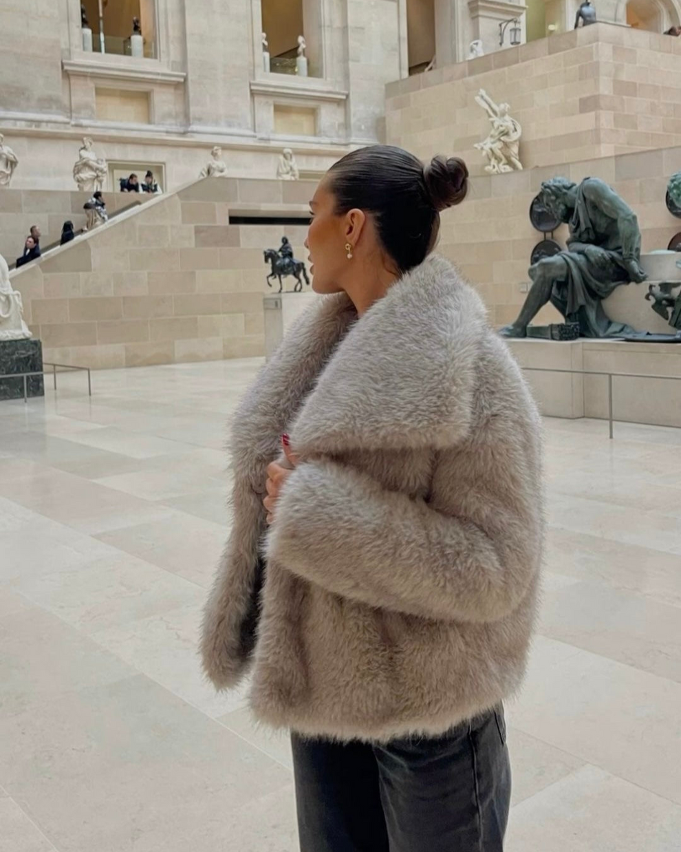 Bontjas Dames Warm en Stijlvol - Mode Vibes