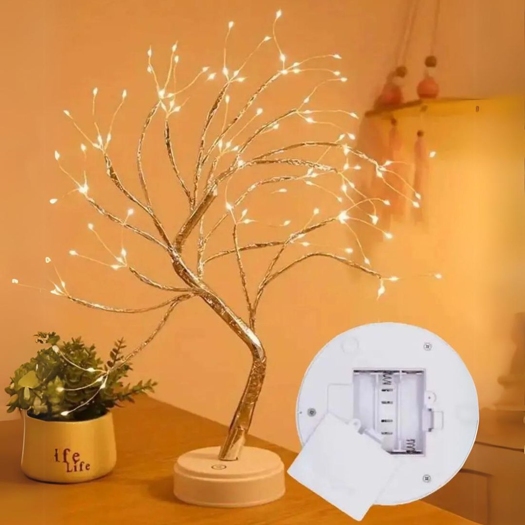 Koperen Boomlamp Sterrennacht Design Modern