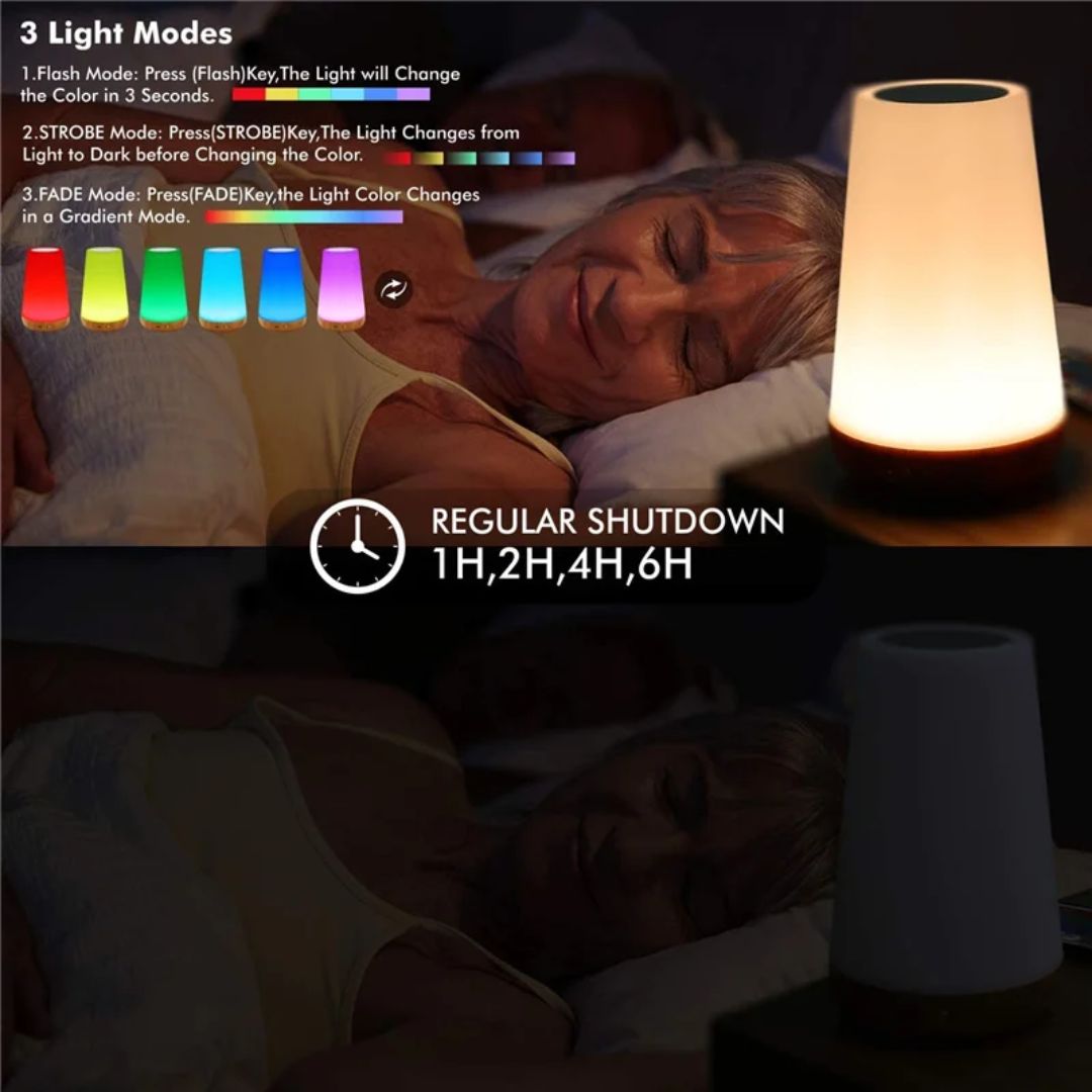 Kleurenwisselend Nachtlampje Modern Design