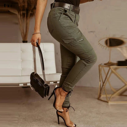 Dames Jeans Cargo Broek Comfortabel met Steekzakken