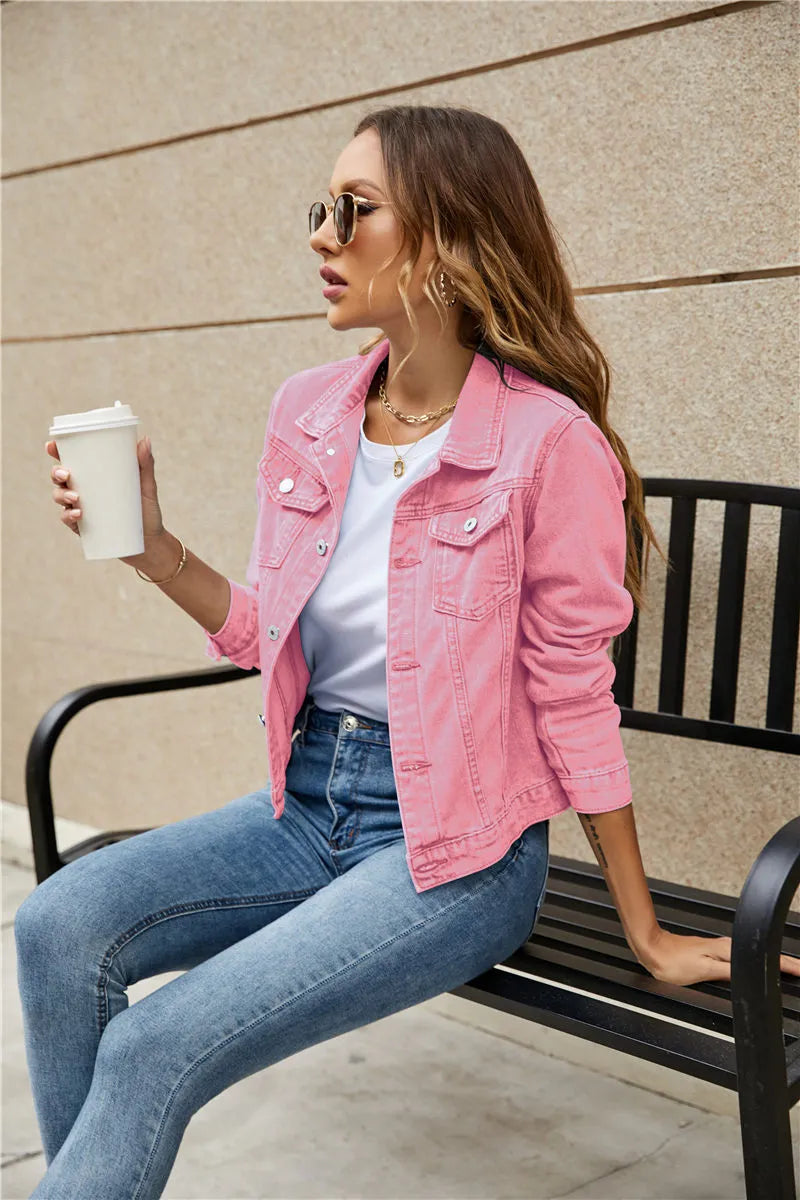 Gloria – Dames Spijkerjasje Voor Stijlvolle Casual Looks