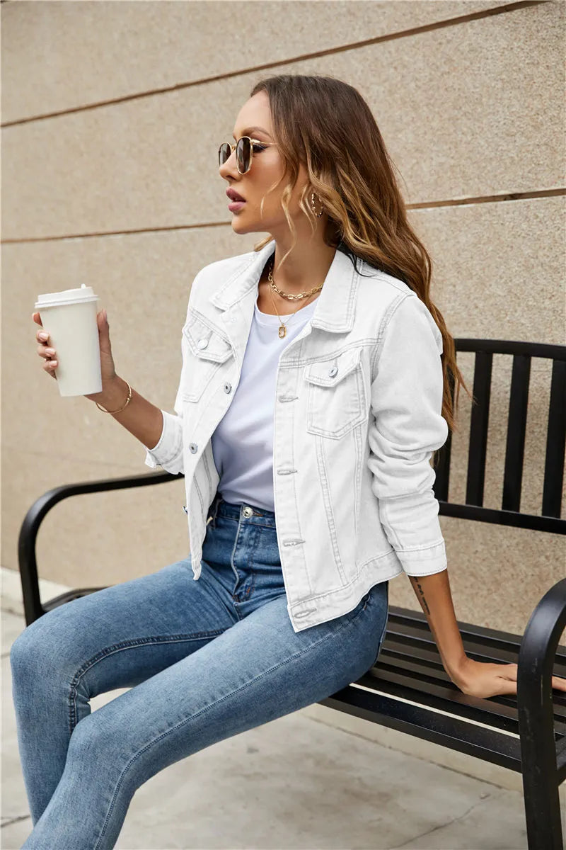 Gloria – Dames Spijkerjasje Voor Stijlvolle Casual Looks