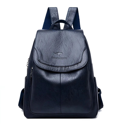 Leren Dames Rugzak Vintage Stijl Isabella