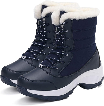 Witte Snowboots Plateau Fina Sneeuwlaarzen Voor Vrouw