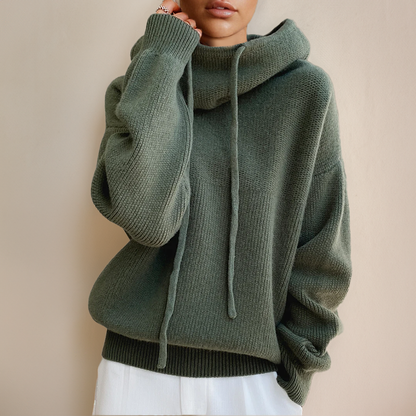 Dames Trui met Col Elegante Pasvorm - Mode Vibes

