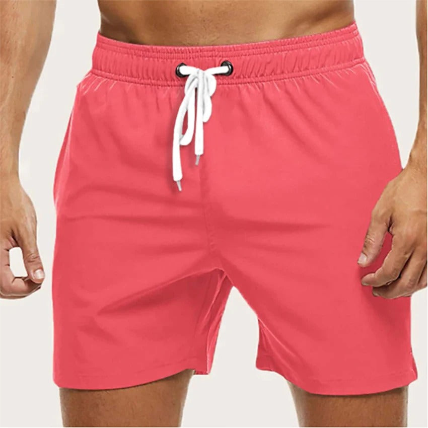 Heren Sneldrogende Zwembroek Elastische Taille - Mode Vibes