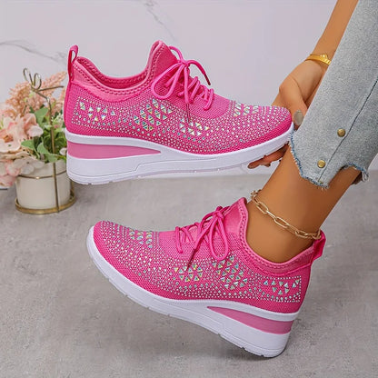 Dames Comfortabele Sneakers Uitneembare Binnenzool