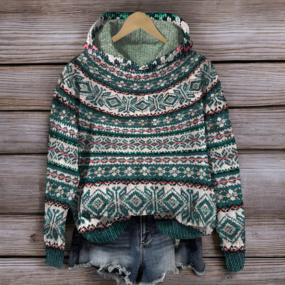 Kaya | Felpa con cappuccio in maglia