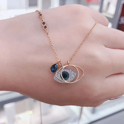 Boze Oog Ketting en Armband Set Beschermend Sieraad