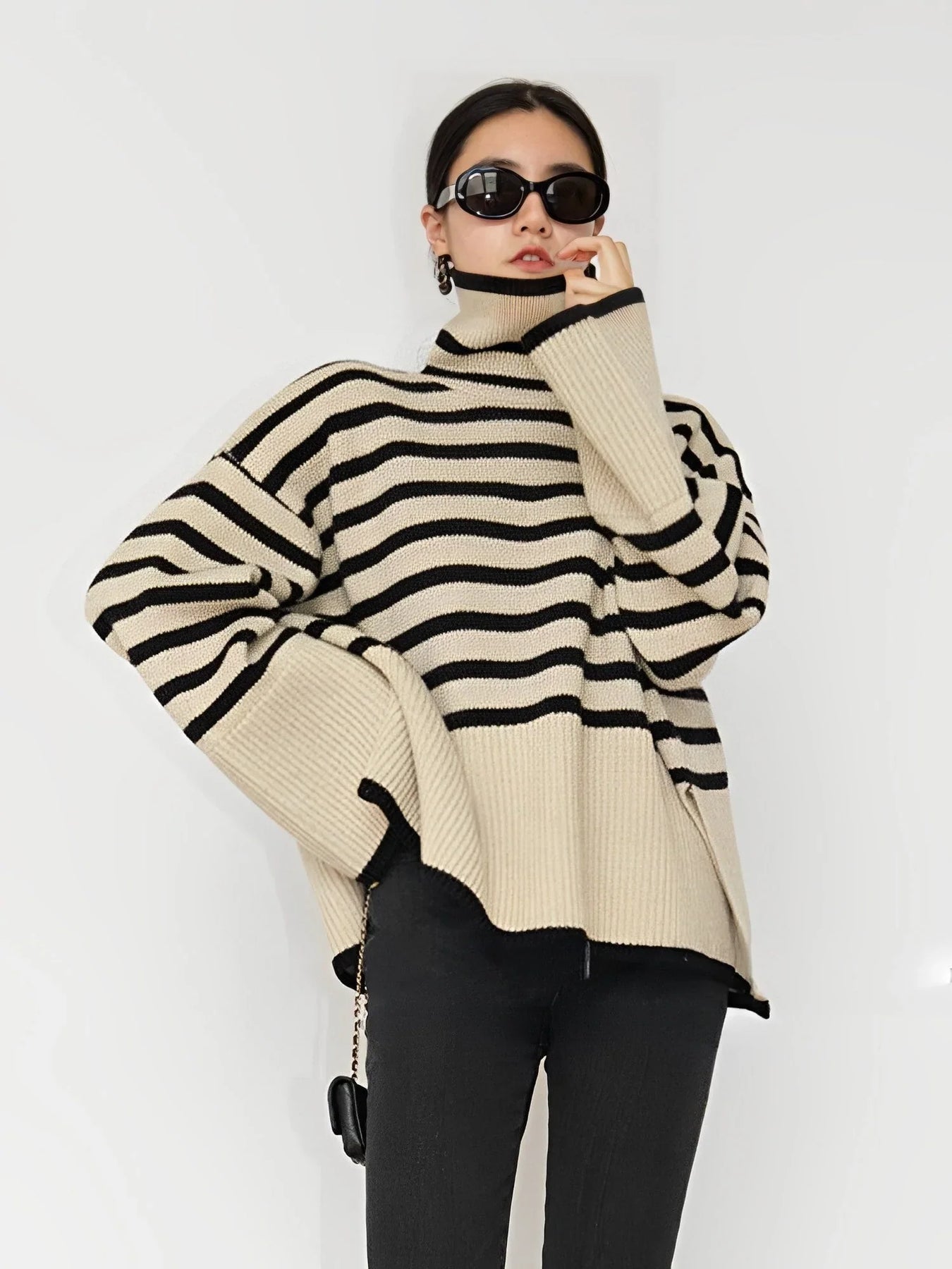 Oversized Katoenen Coltrui voor Dames – Comfortabel & Stijlvol