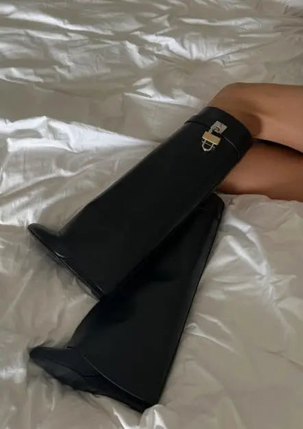 Vegan Laarzen van Hoogwaardig Leer - Elegante Stijl voor Dames