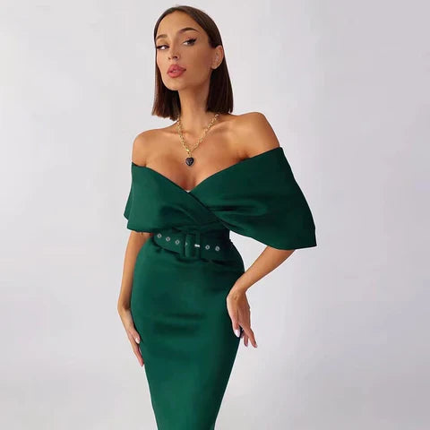 Vrouwelijke Jurk Poppy Stijlvol en Elegante Zomerjurk - Mode Vibes