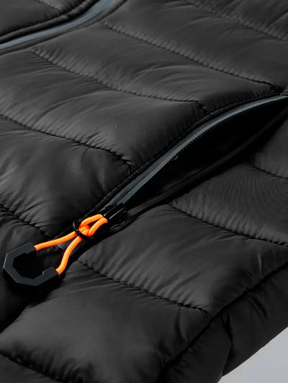 Dames Pufferjas Met Capuchon Warm en Waterdicht