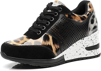 Orthopedische Sneakers met Hoge Hak Comfortabel