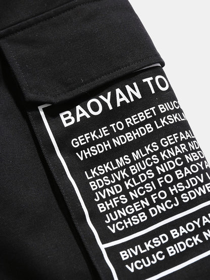Heren Shorts Zomer Streetstyle Letterdruk Milan Stijl