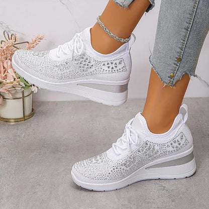 Dames Comfortabele Sneakers Uitneembare Binnenzool