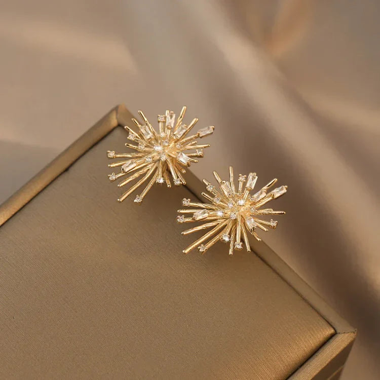 Gouden Oorbellen met Zirkonia Steentjes Livia
