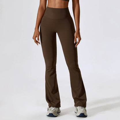 Dames Yoga Legging Flared Zacht en Comfortabel - Mode Vibes